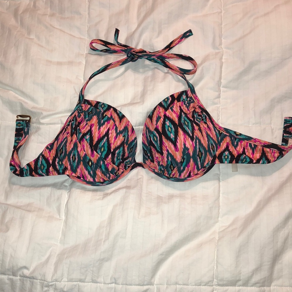 Push-up swim top